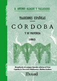 Tradiciones espa�olas. C�rdoba y su provincia - Alcalde y Valladares, Antonio
