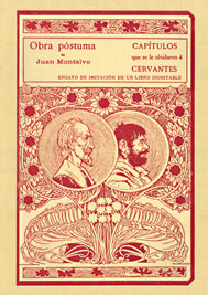 Cap�tulos que se le olvidaron � Cervantes - Montalvo, Juan